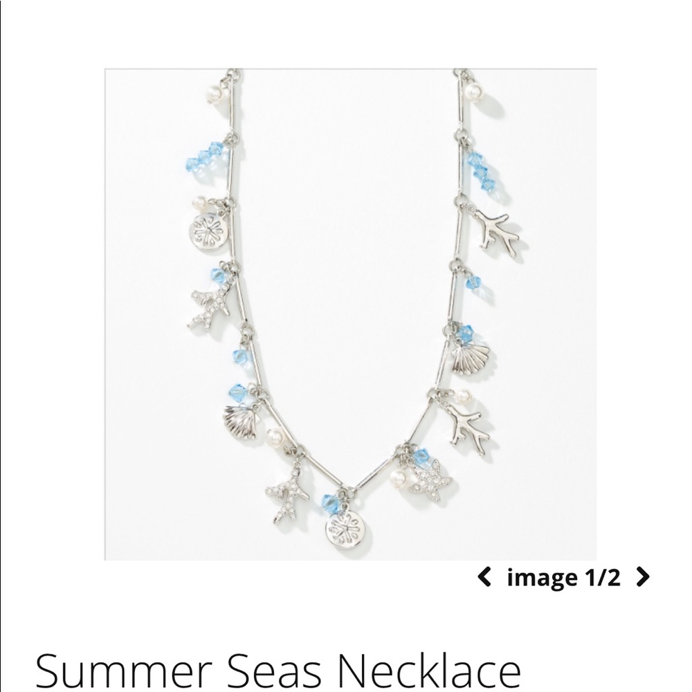 Touchstone Crystal “Summer Seas Necklace”